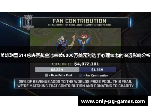 英雄联盟S14总决赛奖金池突破6000万美元对选手心理状态的深远影响分析